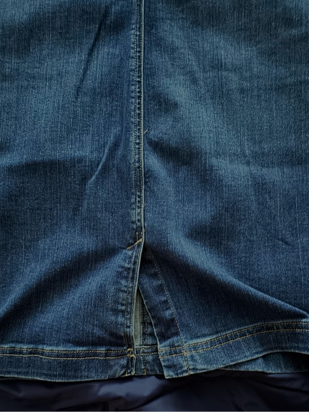 Duluth Trading Company Women's Daily Denim Trench - size 1X - Picture 4 of 5